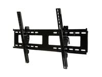 Peerless PARAMOUNT Universal Tilt Wall Mount PT650 - Monteringssett (veggplate, tippebrakett) - for flatpanel - kaldvalset stål - glanssvart - skjerm