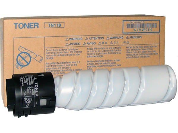 Konica Minolta TN-118, 12000 sivua, Musta