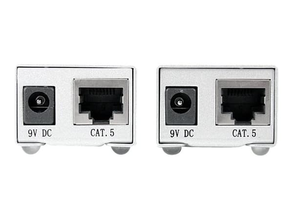 StarTech.com Serial DB9 RS232 Extender over Cat 5 - Opp til 3300 ft (1000 meter) - Extender for seriell port - over CAT 5 - opptil 1 km