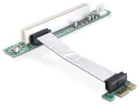 Delock Riser card PCI Express x1 > PCI 32Bit 5 V with flexible cable - Stigekort