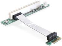 Delock Riser card PCI Express x1 > PCI 32Bit 5 V with flexible cable - Stigekort
