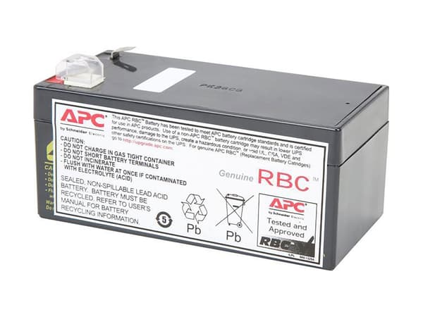 APC Replacement Battery Cartridge #35 - UPS-batteri - 1 x batteri - blysyre - svart - for P/N: BE325-CN, BE350D-LM, BE350G, BE350G-CN, BE350G-LM, BE3