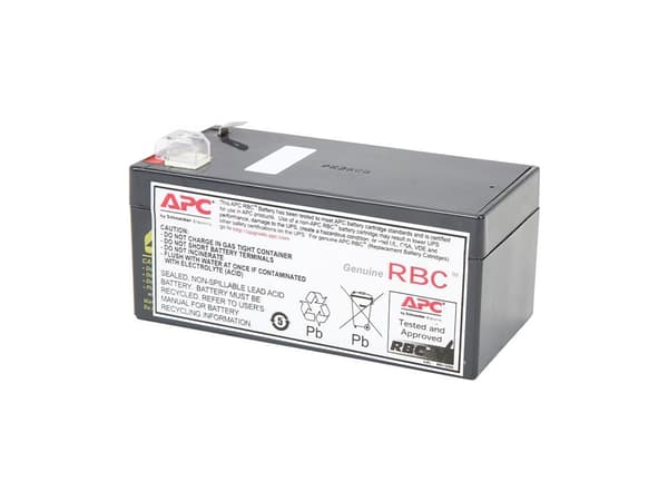 APC Replacement Battery Cartridge #35 - UPS-batteri - 1 x batteri - blysyre - svart - for P/N: BE325-CN, BE350D-LM, BE350G, BE350G-CN, BE350G-LM, BE3