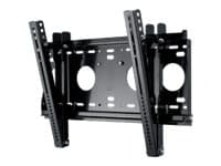 Neovo LMK-02 - Monteringssett (tippeveggmontering) - for LCD-skjerm - stål - svart - skjermstørrelse: fra 32" - monteringsgrensesnitt: 440 x 330 mm - Sort