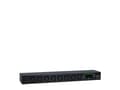 Miniatyrbilde 2 av 5: Inter-Tech PDU SW-1081 - Strømfordelerenhet (kan monteres i rack) - Ethernet 10/100 - inngang: IEC 60320 C14 - utgangskontakter: 8 (power IEC 60320 C