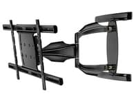 Peerless Universal Full-Motion Plus Wall Mount SA761PU - Monteringssett (veggmontering) - for flatpanel - smeltet epoksy - glanssvart - skjermstørrel
