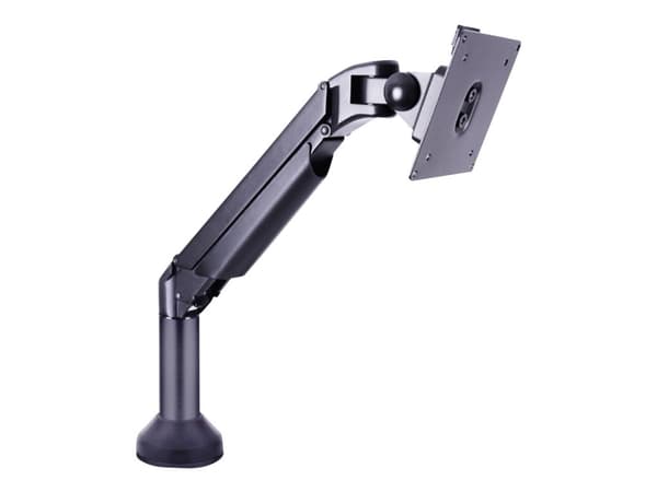 Multibrackets M VESA Gas Lift Arm Basic - Monteringssats (bordsfäste, lutningsvridbar arm) - för LCD-display - aluminium - svart - skärmstorlek: 15"-