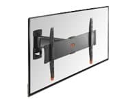 Vogel's BASE 25 M - Monteringssats (väggfäste) - för platt panel - svart - skärmstorlek: 32"-55" - monteringsgränssnitt: 100 x 100 mm - väggmonterbar