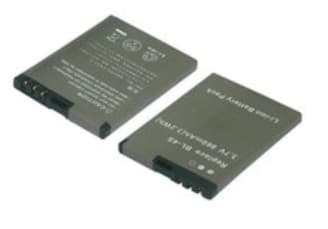 CoreParts Mobile - Batteri - Li-Ion - 860 mAh - mørk grå - for Nokia 2680, 3600, 3710, 6208c, 7020, 7100, 7610, X3-02
