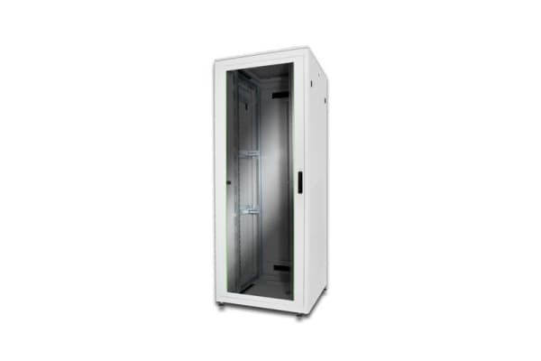 Digitus Unique DN-19 42U-8/8-1 - Rack skap - lysegrå, RAL 7035 - 42U - 19"