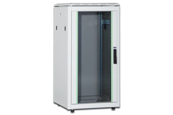 Digitus Unique DN-19 26U-6/10-1 - Rack skap - lysegrå, RAL 7035 - 26U - 19"