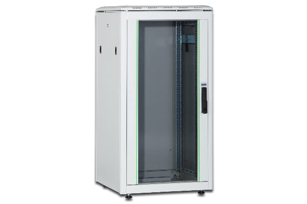 Digitus Unique DN-19 26U-6/10-1 - Rack skap - lysegrå, RAL 7035 - 26U - 19"