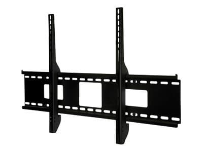 Peerless SmartMount Universal Flat Wall Mount SF670P - Monteringssett (veggplate, brakettadapter) - for flatpanel - stål, smeltet epoksy - svart - sk