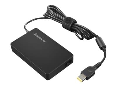 Lenovo ThinkPad 65W Slim AC, Kannettava tietokone, Sisätila, 100-240 V, 50/60 Hz, 65 W, Tyyppi C musta