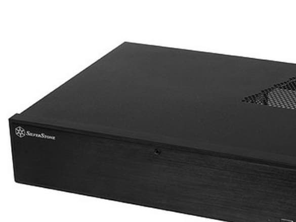 SilverStone MILO ML04 - Tower - mini ITX / micro ATX - ingen strømforsyning (ATX / PS/2) - svart - USB/lyd
