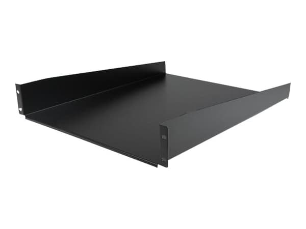StarTech.com CABSHELF22, Kehikon hylly, Musta, Terästä, 22,6 kg, 2U, 465 mm