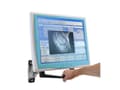 Miniatyrbilde 4 av 5: Ergotron - Monteringskomponent (håndtak, kontaktplate) - for LCD-skjerm - svart - skjermstørrelse: inntil 32" - for P/N: 45-353-026, 45-475-216, 45-5