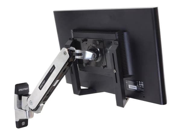Ergotron - Monteringskomponent (håndtak, kontaktplate) - for LCD-skjerm - svart - skjermstørrelse: inntil 32" - for P/N: 45-353-026, 45-475-216, 45-5
