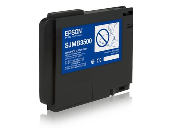 Epson SJMB3500: Maintenance box for ColorWorks C3500 series, Kiina, Epson TM-C3500 Epson TM-C3500 (012), 1 kpl, 311 g, 177 mm, 233 mm