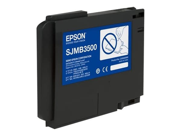 Epson SJMB3500: Maintenance box for ColorWorks C3500 series, Kiina, Epson TM-C3500 Epson TM-C3500 (012), 1 kpl, 311 g, 177 mm, 233 mm