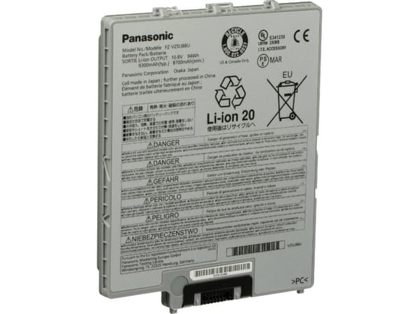 Panasonic FZ-VZSU88U - Batteri for nettbrett (lang levetid) - 9-cellers - for Toughpad FZ-G1