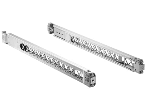 HPE X410 Universal 4-Post - Rackmonteringspaket - 1U - för HPE 2810; OfficeConnect 1920S 24; HPE Aruba 2530, 2620, 2920, 2930F 24, 2930F 48, 2930M 24