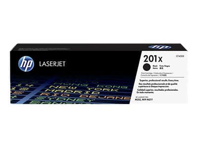 HP 201X - Høy ytelse - svart - original - LaserJet - tonerpatron (CF400X) - for Color LaserJet Pro M252dn, M252dw, M252n, MFP M277c6, MFP M277dw, MFP