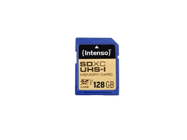Intenso Premium - Flashminnekort - 128 GB - UHS Class 1 / Class10 - SDXC UHS-I