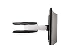 Miniatyrbild 3 av 5: Hama FULLMOTION TV Wall Bracket, 5 stars, XL - Monteringssats (väggfäste) - för LCD-display - stål - svart / vit - skärmstorlek: 32"-65" - väggmonter
