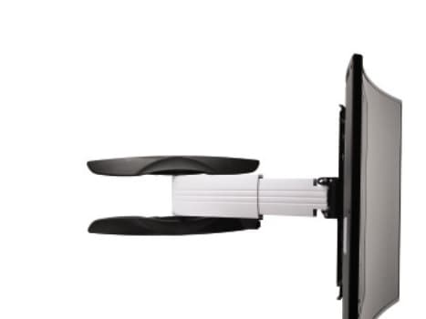 Hama FULLMOTION TV Wall Bracket, 5 stars, XL - Monteringssats (väggfäste) - för LCD-display - stål - svart / vit - skärmstorlek: 32"-65" - väggmonter