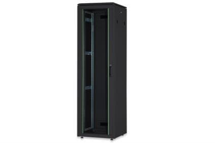 Digitus Unique DN-19 32U-6/8-B-1 - Rack skåp - svart, RAL 9005 - 32U - 19"