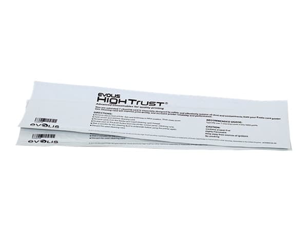 Evolis High Trust T' Card Cleaning Kit - Skriverrensekort (en pakke 10) - for Badgy 100, 1st Generation, 200; Evolis Primacy, Zenius