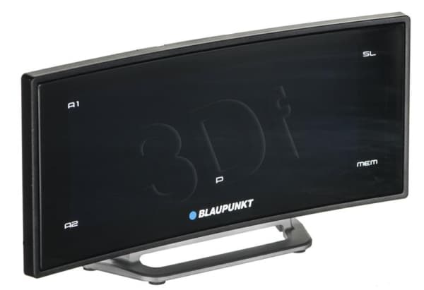 Blaupunkt CR7BK, Klockradio, Analog och digital, FM, PLL, LCD, 4,7 cm (1.85"), Blå