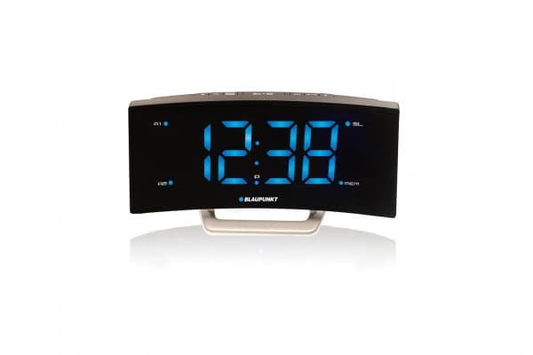 Blaupunkt CR7BK, Klockradio, Analog och digital, FM, PLL, LCD, 4,7 cm (1.85"), Blå