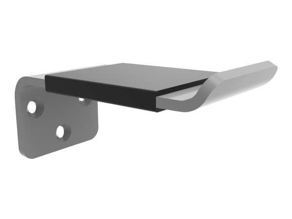 Multibrackets 2036, Kuulokepidike, Alumiini, 37 g, Hopea