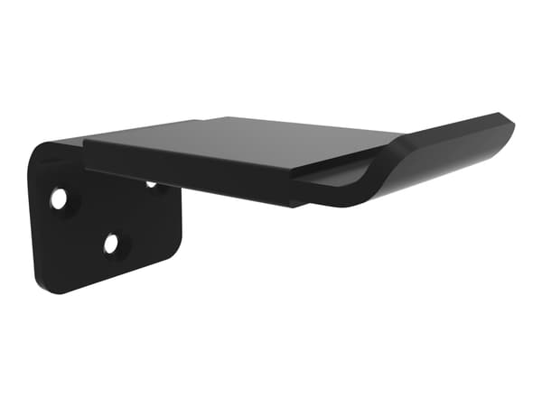 Multibrackets M Headset Holder - Monteringssett (veggmontering) - for hodetelefoner / hodesett - aluminium - svart - veggmonterbar