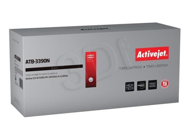 Activejet ATB-3390N, 12000 sivua, Musta, 1 kpl