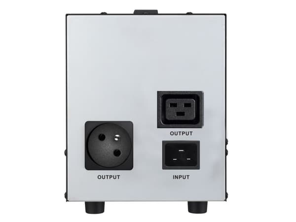 PowerWalker AVR 3000 SIV FR, 110-280 V, 3 kVA, 2400 W, 1 AC-utgångar, Terminal, 95%