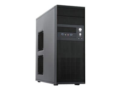 Chieftec Mesh Series CQ-01B-U3 - Tower - ATX - ingen strømforsyning - svart - USB/lyd