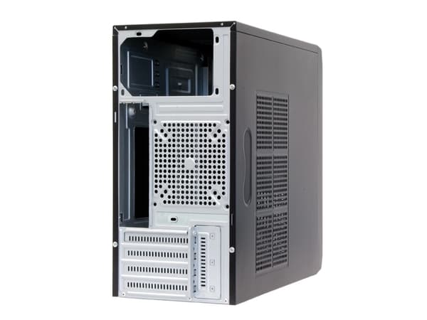 Chieftec Mediumtower LCX-01B-B-SL 400W Silver/Black, Midi Tower, PC, Sort, Sølv, ATX, 400 W, 540 mm