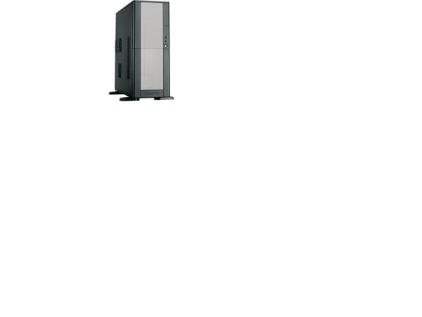 Chieftec Mediumtower LCX-01B-B-SL 400W Silver/Black, Midi Tower, PC, Sort, Sølv, ATX, 400 W, 540 mm