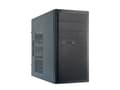 Miniatyrbilde 1 av 5: Chieftec Mediumtower LCX-01B-B-SL 400W Silver/Black, Midi Tower, PC, Sort, Sølv, ATX, 400 W, 540 mm