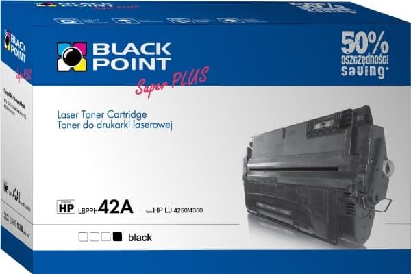 Black Point LBPPH42A, 13200 sivua, Musta, 1 kpl