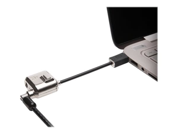 Kensington MiniSaver Mobile Lock - Sperrekabel for Notebook - svart - 1.8 m