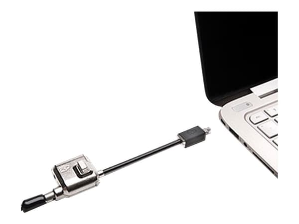 Kensington MiniSaver Mobile Lock - Sperrekabel for Notebook - svart - 1.8 m