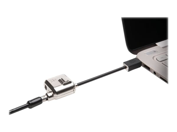 Kensington MiniSaver Mobile Lock - Sperrekabel for Notebook - svart - 1.8 m