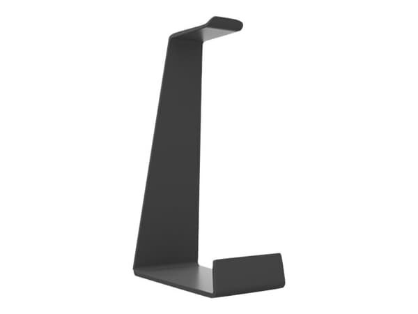 Multibrackets M Headset Holder - Monteringssats (bordsställ) - för hörlurar/headset - aluminium - svart - skrivbord