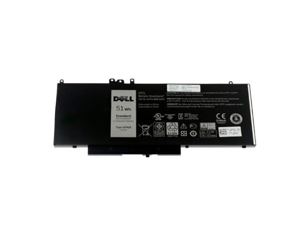 Dell - Customer Install - batteri för bärbar dator - 4-cells - 51 Wh - för Latitude E5250, E5450, E5550