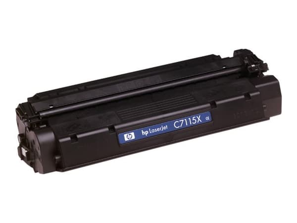 HP 15X - Høy ytelse - svart - original - LaserJet - tonerpatron (C7115X) - for LaserJet 1000, 1200, 1220, 3300, 3310, 3320, 3330, 3380