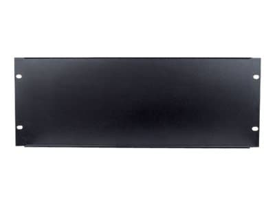Intellinet 19" Blank Panel, 4U, Black - Täckpanel - RAL 9005 - 4U - 19"